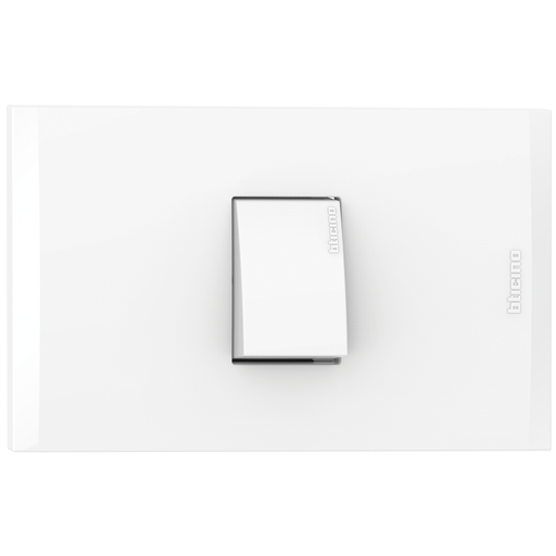 [2132100EB] APAGADOR SENCILLO 1P 15A 125V BLANCO NOBILE AF2100EB