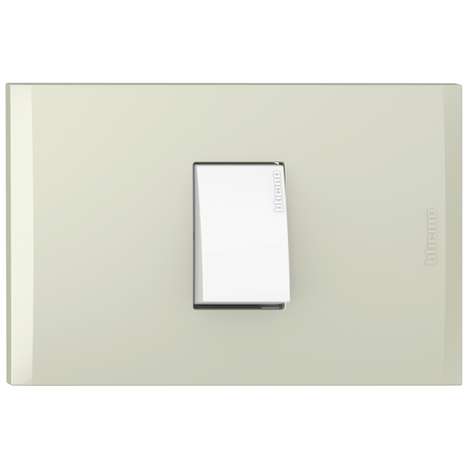 [2132100CH] APAGADOR SENCILLO 1P 15A 125V CHAMPAGNE NOBILE AF2100EBCH