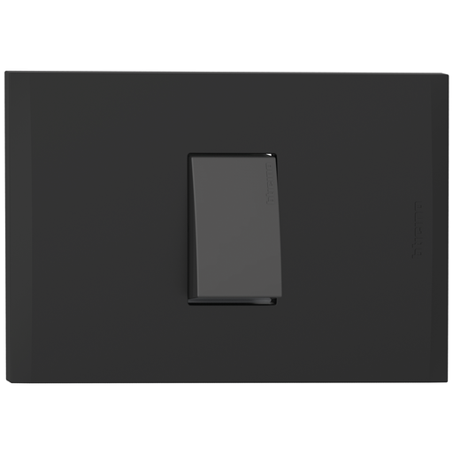 [2132101NG] APAGADOR SENCILLO 3V 15A 125V NEGRO NOBILE AF2101EANG