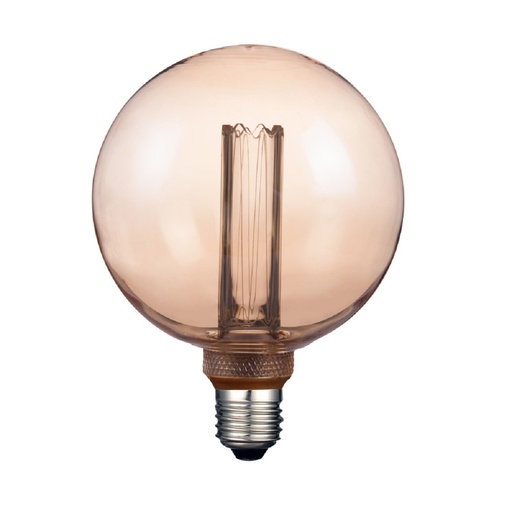 [3TE3125] BOMBILLO LED VINTAGE ESFERA E27 3.5W 127V 120LM 2000K 3DG125LEDFC20VA