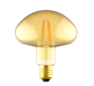 [O052940] BOMBILLO LED VINTAGE MUSHROOM E27 2W 120-240V 225lm 2500K