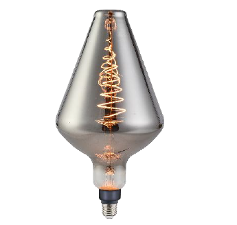 [O056360] BOMBILLO LED VINTAGE VASO ESPIRAL G3 E27 4.5W 120-220V 90lm 1800K
