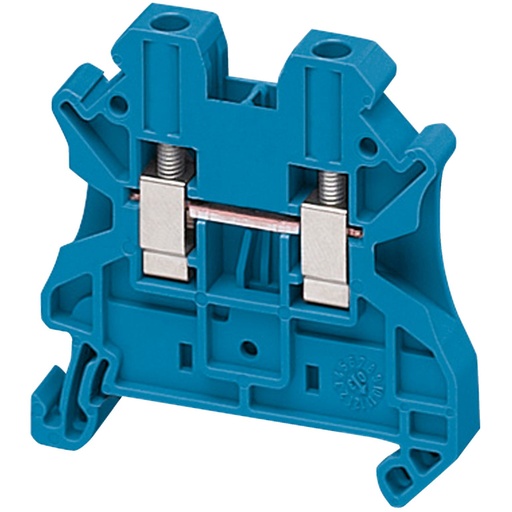 [90142BL] BORNE DE CONEXION 4MM2 AZUL NSYTRV42BL