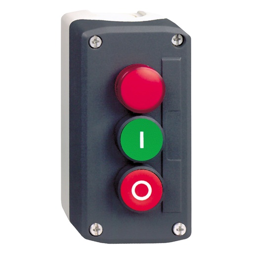 [997363G] BOTON.EN CJA.ARRANQ.PARE C/LUZ PILOT.120V XALD363G