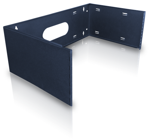 [P04QSTBKT4] BRAZO/RACK PARED C/BISAGRA 19" X 6" X 4 UR QUEST, SC-7505