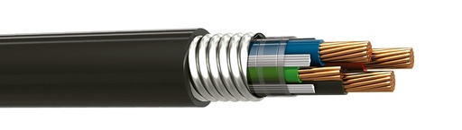 [1193122MX] CABLE MC ARMADO CU THHN 3x12 AWG 600V C/PVC CONDUMEX