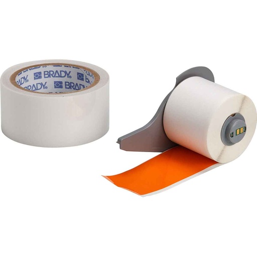 [BW1M712000OR] CINTA PARA PISO POLIESTER ANARANJADO + SOBRELAMINADO P/BMP71 2.INX50FT