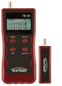 [TB29] COMPROBADOR DE CABLES RJ45, RJ11, USB Y COAXIAL. TESTBOY