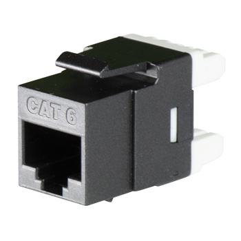 [22145G1] CONECTOR JACK RJ45 CAT.6 KEYSTONE GRAFITO ADORNE AC6RJ45G1
