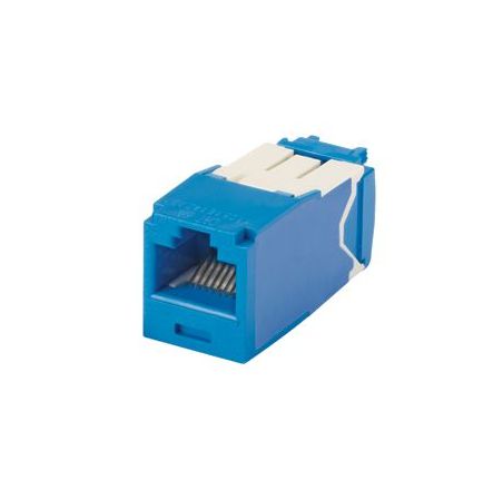 [P06X88TGBU] CONECTOR JACK TX6 10GIG PANDUIT CAT 6A AZUL CJ6X88TGBU