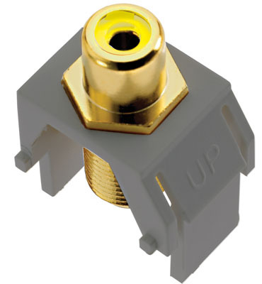 [221RCAFM1] CONECTOR RCA  A TV TIPO F MAGNESIO ADORNE ACYRCAFM1