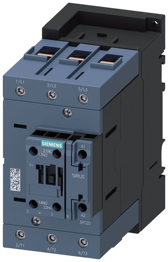 [5174AL20] CONTACTOR 95 AMP AC-3 BOBINA 230 VAC 1NA+1NC S3 3RT20461AL20 SIEMENS