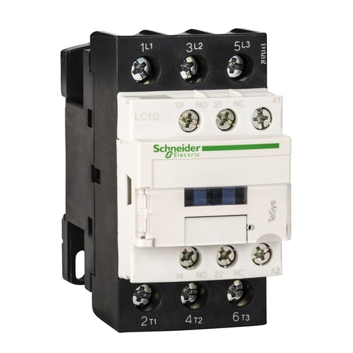 [97025240] CONTACTOR TESYS D, 3P, 25A (AC3), BOBINA 230VAC, 1NO + 1NC LC1D25P7