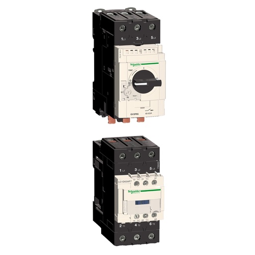 [97065240A] CONTACTOR TESYS D, 3P, 65A (AC3), BOBINA 230VAC, 1NO + 1NC LC1D65AP7