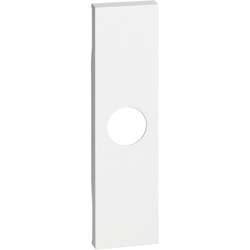 [214KW08] CUBIERTA 1 MODULO PARA COAXIAL TV BLANCO LIVING NOW KW08