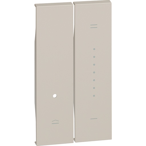 [214KM19] CUBIERTA 1 MODULO PARA DIMMER K4411 K4410 ARENA LIVING NOW KM19
