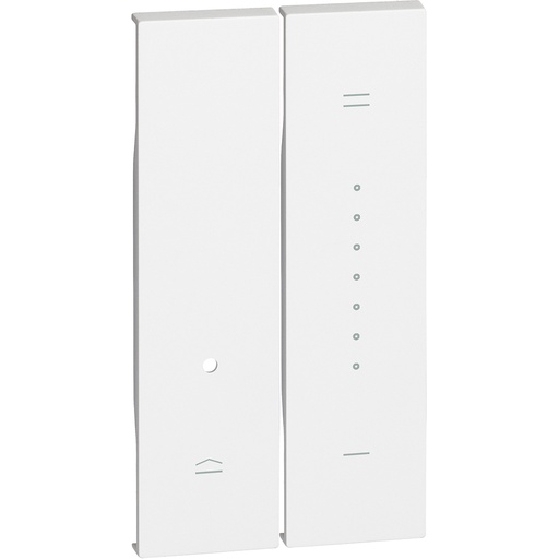 [214KW19] CUBIERTA 1 MODULO PARA DIMMER K4411 K4410 BLANCO LIVING NOW KW19