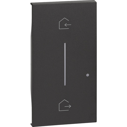 [214KG40] CUBIERTA 2 MODULOS PARA APAGADOR K4570CW NEGRO LIVING NOW KG40M2