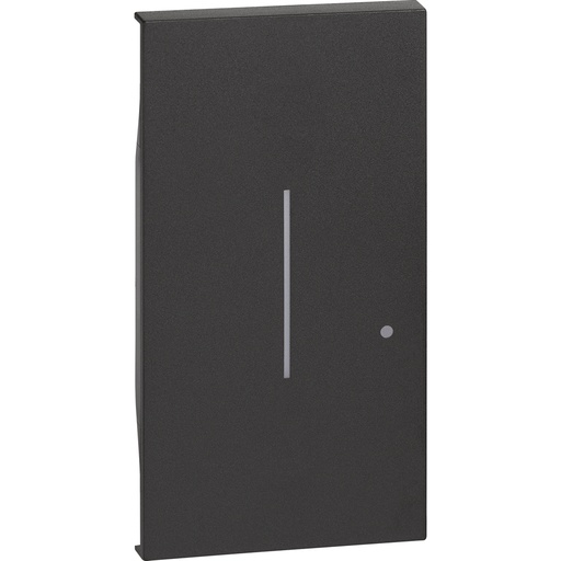 [214KG33] CUBIERTA 2 MODULOS PARA DIMMER K4411CM2 NEGRO LIVING NOW KG33M2