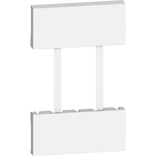 [214KW51] CUBIERTA 2 MODULOS PARA TOMA KG4129 BLANCO LIVING NOW KW51