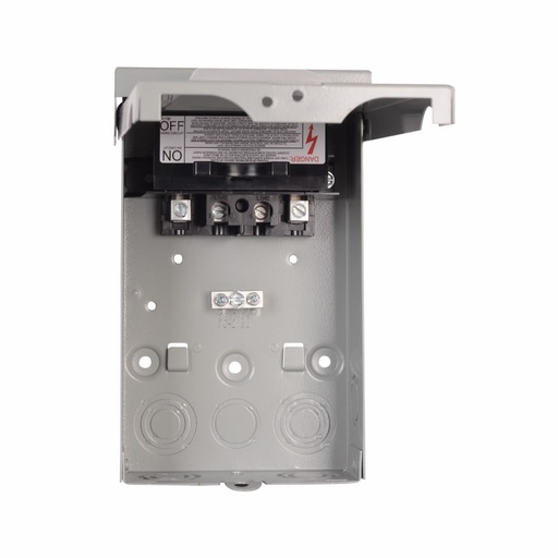 [411222R] DESCONECTADOR AIRE ACOND CLAVIJA 60A 240V 2P NEMA 3R METALICO DPU222R