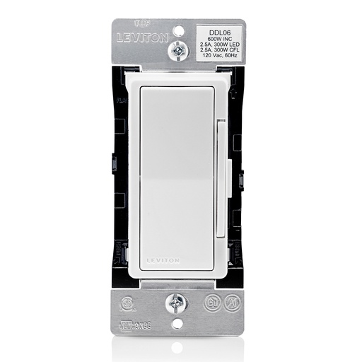 [LEVDDL06-1LZ] DIMMER DECORA DIGITAL MAESTRO 1P/3V LED 300W 120V KIT COLOR DDL06-1LZ