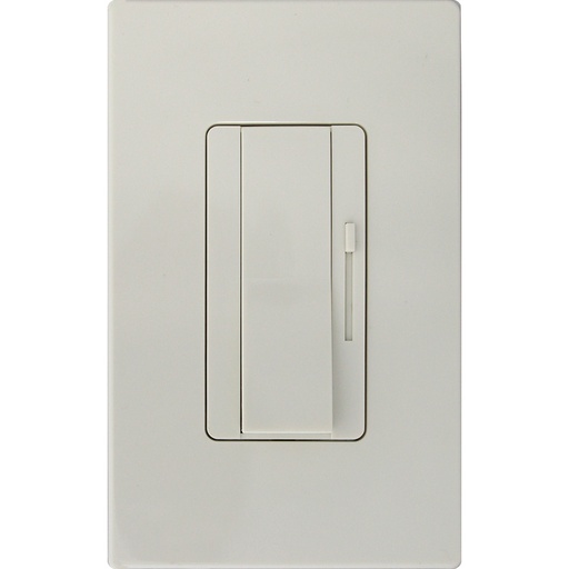 [E093LA] DIMMER DECOR DESLIZABLE 1P/3V LED 150W 120V ALMENDRA CLARO DMD-LED3-LA