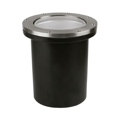 [3TE625S] EMPOTRADO DE  PISO ACERO SATIN E26/27 H-625/S