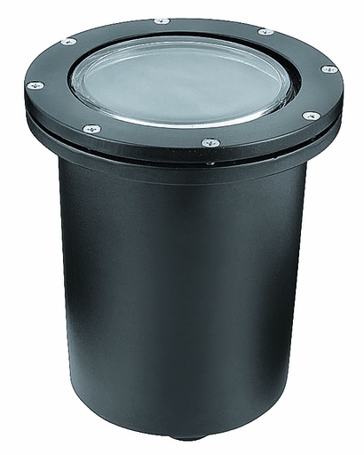 [3TE625] EMPOTRADO DE PISO FIBRA D/VIDRIO NEGRO E27 PARA PAR38 100-240V H-625/N