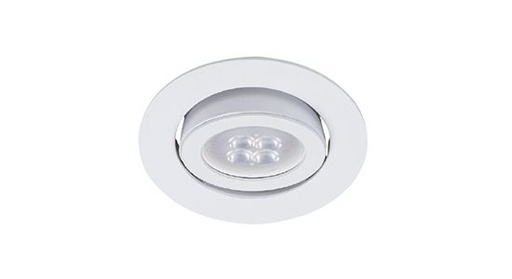 [3TE341] EMPOTRADO DIRIGIBLE REDONDO BLANCO 4" PARA MR16 NOM YD-341/B