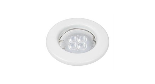 [3TE220B] EMPOTRADO FIJO REDONDO BLANCO 3" PARA MR16 NOM YD-220/B
