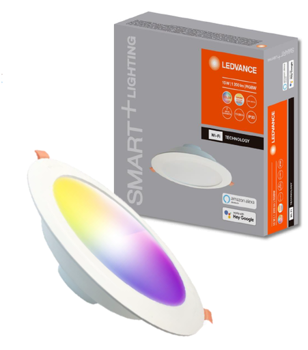 [O177440] EMPOTRADO LED REDONDO SMART 15W 100-240V 1200lm RGB-2700K-6500K