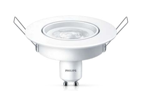 [3PH00871] EMPOTRADO LED SPOT REDONDO GU10 90MM 5W 100-240V 350lm 2700K