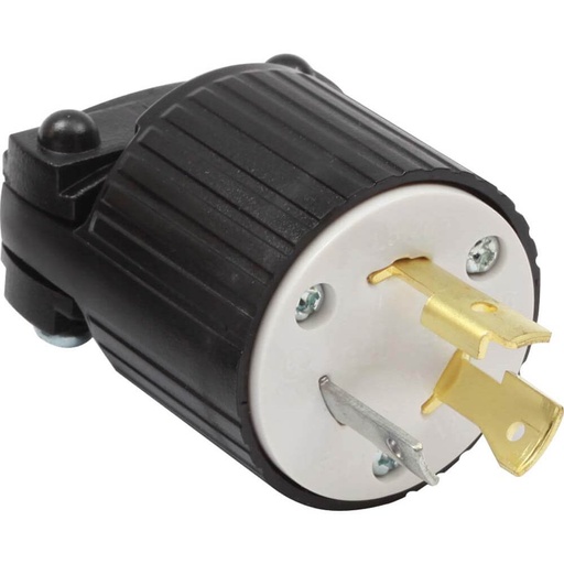 [E09520] ENCHUFE MEDIA VUELTA 2P 3H 20A 125V NEMA L5-20P L520P