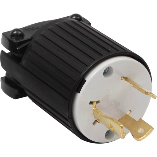 [E09630P] ENCHUFE MEDIA VUELTA 2P 3H 30A 250V NEMA L6-30P L630P