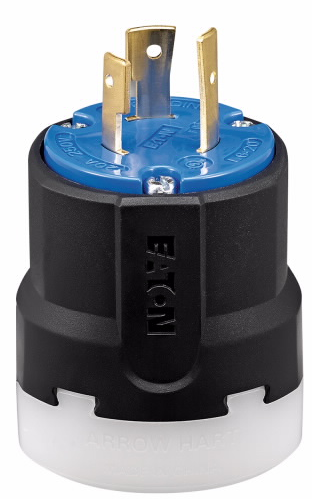 [450CL2120P] ENCHUFE MEDIA VUELTA 3F 4P 5H 20A 120/208V L21-20P AZUL AHCL2120P