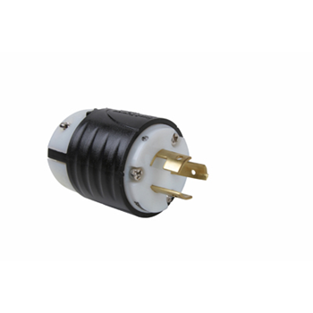 [D077311] ENCHUFE MEDIA VUELTA 3P 3H 20A 125/250V NO NEMA NEGRO 7311SS