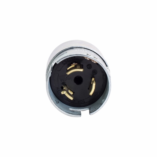 [4508265] ENCHUFE MEDIA VUELTA TABLERO FLANGED 2P 3H 50A 250V NO NEMA CS8265