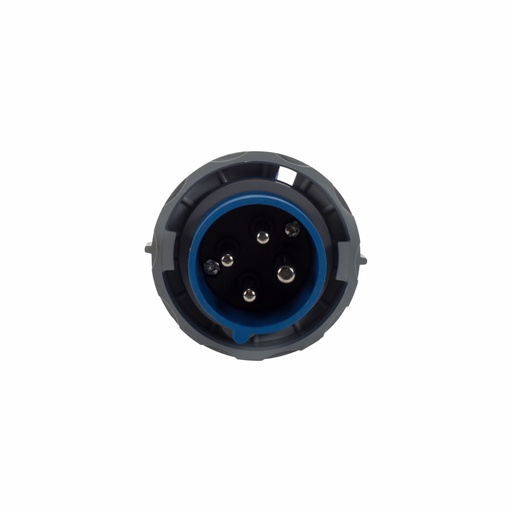 [450420P9W] ENCHUFE PIN&SLEEVE 3F 20A 250V 3P 4H 9 HORAS AZUL IP69K AH420P9WDR