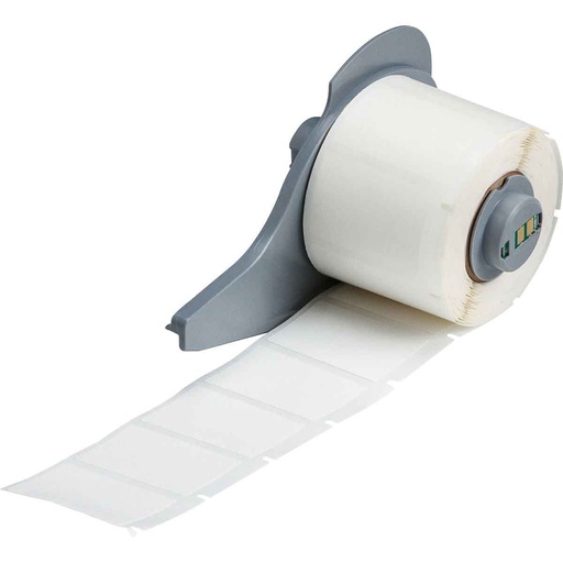 [BW1M7131498] ETIQUETA VINIL REPOSICIONABLE BLANCA 1INX1.5IN 250UDS CABLE10-4 M71-31
