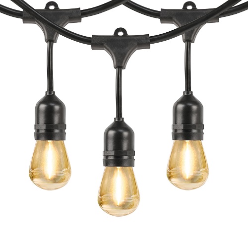 [Z5524025] EXTENSION BOMBILLOS LED 24FT 12XE27 1W 110V 2.7K IP44 LI-FL2412-12