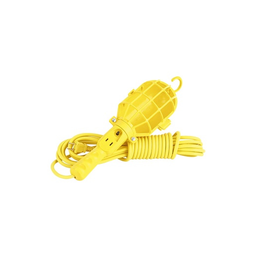 [E091178] EXTENSION MECANICO 13A 125V 50FT 15MTS C/CANASTA  AMARILLO 1078-50