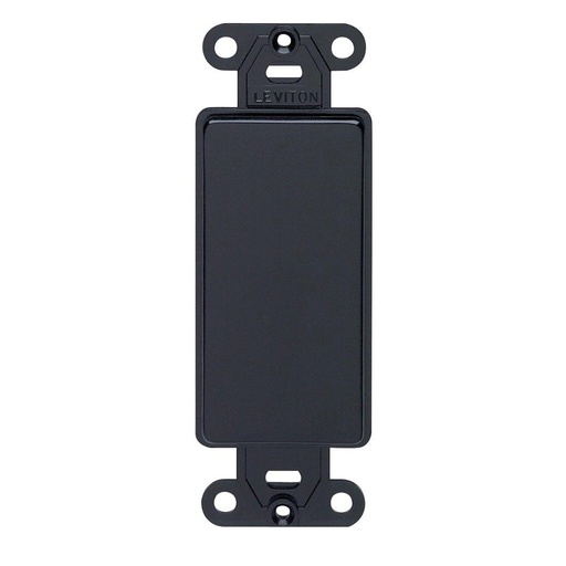 [LEV80414-E] INSERTO CIEGO DECORA NEGRO 80414-E