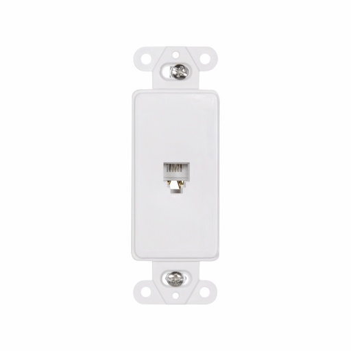 [45035604W] INSERTO DECORATOR TELEFONO RJ11 BLANCO 3560-4W