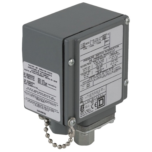 [91690126] INTERRUPTOR DE PRESION RANGO 5-250 psig  9012GAW6
