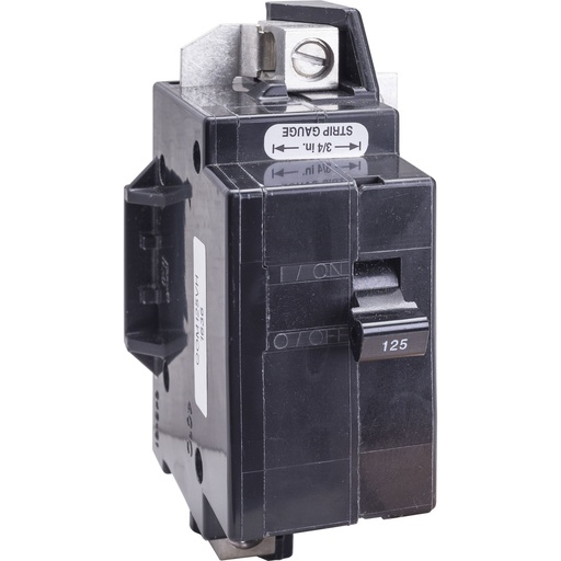 [902125VH] INTERRUPTOR PRINCIPAL TIPO QOM 125A 2P 22KA 120/240V QOM125VH