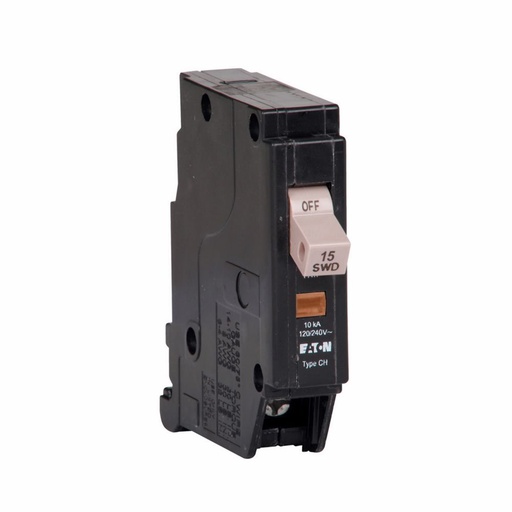 [402115] INTERRUPTOR TERMOMAGNETICO CH DE ENCHUFAR 15A 1P 120V UL CHF115