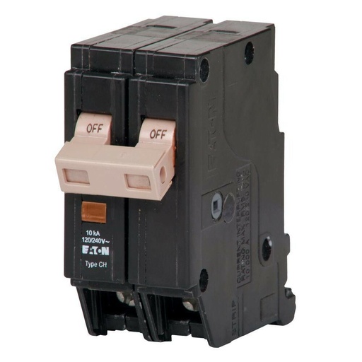 [402220] INTERRUPTOR TERMOMAGNETICO CH DE ENCHUFAR 20A 2P 120/240V UL CHF220