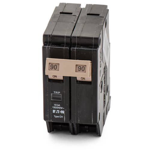 [402290] INTERRUPTOR TERMOMAGNETICO CH DE ENCHUFAR 90A 2P 120/240V UL CH290