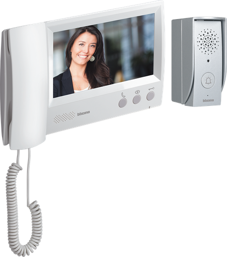 [260315411] KIT INTERCOMUNICADOR MONITOR 7 COLOR C/AURICULAR + FRENTE CALLE 315411